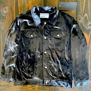 BNWT Enfants Riches Deprimes (ERD) Velour Trucker Jacket Size L